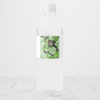 Étiquette Pour Bouteilles D'eau Afrique - Gorilla Baby