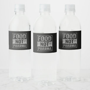 Étiquette Pour Bouteilles D'eau Alimentation non pharmaceutique Alimentation biolo