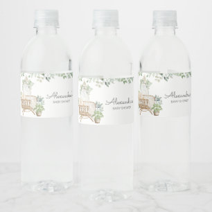 Étiquette Pour Bouteilles D'eau Baby shower bébé Boho
