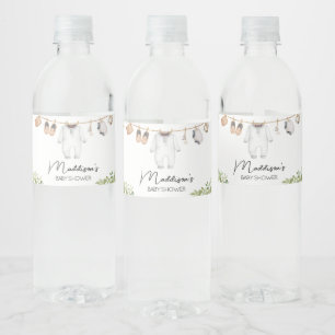 Étiquette Pour Bouteilles D'eau Baby shower Boho Baby Clothes