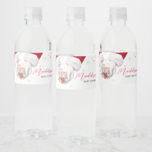 Étiquette Pour Bouteilles D'eau Baby shower cadeau de Noël