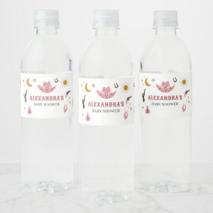 Étiquette Pour Bouteilles D'eau Baby shower Cowgirl