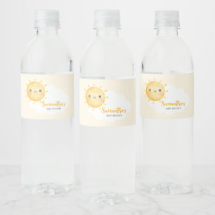 Étiquette Pour Bouteilles D'eau Baby Shower Little Ray of Sunshine