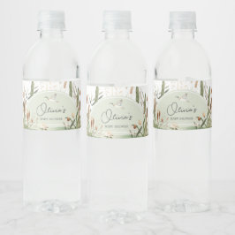 Étiquette Pour Bouteilles D'eau Baby shower Mallard Duck