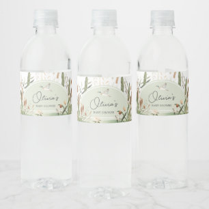 Étiquette Pour Bouteilles D'eau Baby shower Mallard Duck