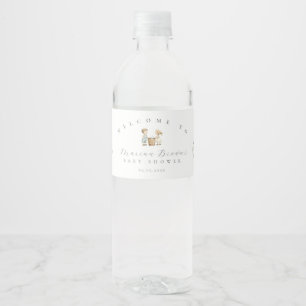 Étiquette Pour Bouteilles D'eau Baby shower Nursery Rhyme