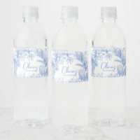 Baby shower Safari Toile Bleu