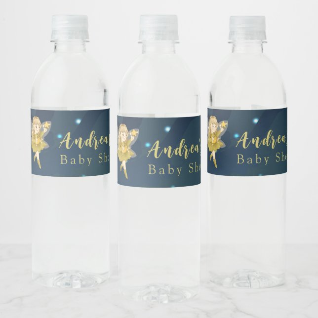 Étiquette Pour Bouteilles D'eau Baby shower Spring Baby in Bloom (Bouteilles)