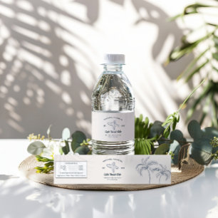 Étiquette Pour Bouteilles D'eau Bachelorette Coastal Cowgirl