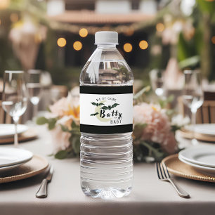 Étiquette Pour Bouteilles D'eau Batty Automne pour bébé Baby shower chauves-souris