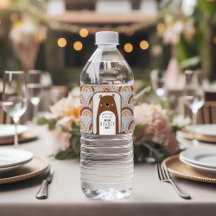 Beary Cute Neutral Baby Shower Wrap