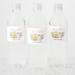 Étiquette Pour Bouteilles D'eau Bière brasseuse pour fille et bouteille