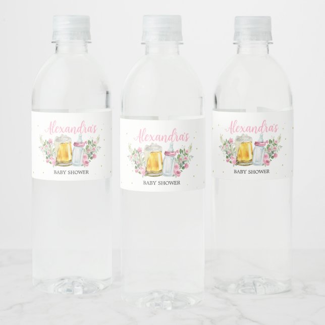 Étiquette Pour Bouteilles D'eau Bière brasseuse pour fille et bouteille (Bouteilles)