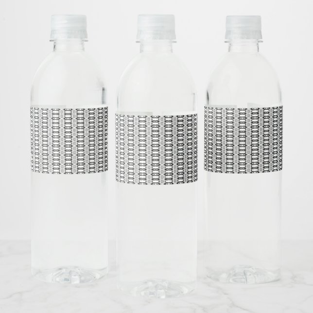 Étiquette Pour Bouteilles D'eau blanc (Bouteilles)