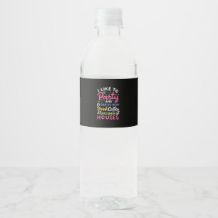 Étiquette Pour Bouteilles D'eau Boire Café Et Maisons De Spectacle