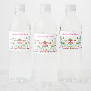 Étiquette Pour Bouteilles D'eau Cadeaux de fête pour bébé Mexicain Fiesta Baby Sho