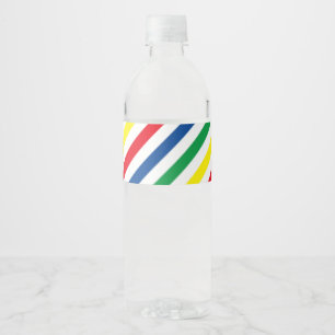 Étiquette Pour Bouteilles D'eau Carnaval