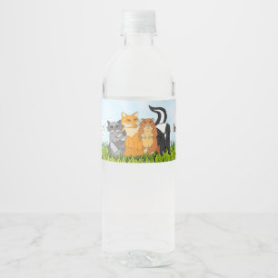 Étiquette Pour Bouteilles D'eau C'est des créatures d'une région boisée de baby