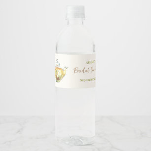 Étiquette Pour Bouteilles D'eau CHARMANT Chamomile Tea Party