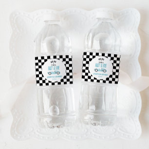 Étiquette Pour Bouteilles D'eau Course de voiture bleue Fast & Five 5ème anniversa