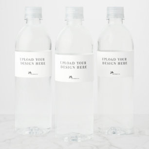Étiquette Pour Bouteilles D'eau Créez votre propre design