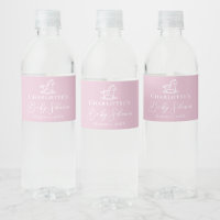 Cute Rose Rocse Baby shower Party Personnalisé