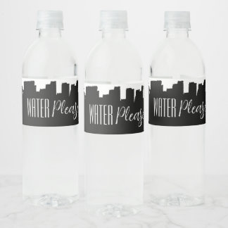 Étiquette Pour Bouteilles D'eau Eau Merci bouteille d'eau étiquette