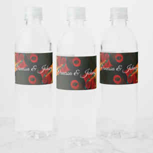 Étiquette Pour Bouteilles D'eau Élégant Classique Moderne Tendance Motif #903 Mari