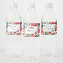 Elégant Mariage aquarelle Floral Boho