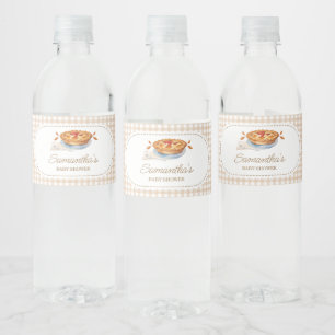 Étiquette Pour Bouteilles D'eau En vichy Baby shower Little Cutie Pie