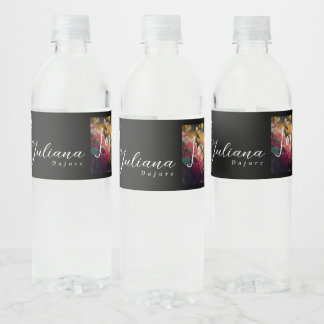 Étiquette Pour Bouteilles D'eau Ensemble d'étiquettes de bouteille d'eau de Khem C