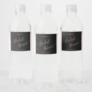 Étiquette Pour Bouteilles D'eau Ensemble d'étiquettes pour aliments et boissons