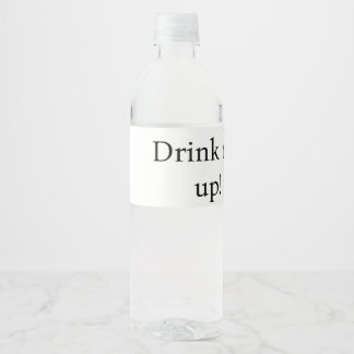 Étiquette Pour Bouteilles D'eau Ensemble d'étiquettes pour aliments et boissons