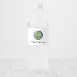 Étiquette Pour Bouteilles D'eau Entreprise promotionnelle du logo commercial