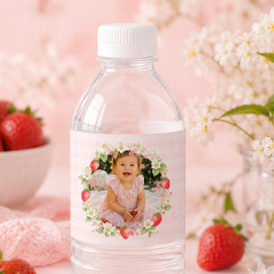 Étiquette Pour Bouteilles D'eau Étiquette de bouteille d'eau Berry Sweet