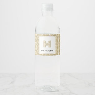 ÉTIQUETTE POUR BOUTEILLES D'EAU ÉTIQUETTE DE BOUTEILLE D'EAU CLASSIQUE