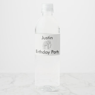 Étiquette Pour Bouteilles D'eau Étiquette personnalisée pour bouteille d'eau d'ann