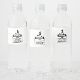 Étiquette Pour Bouteilles D'eau Exécution de la définition