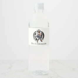Étiquette Pour Bouteilles D'eau Fierce & Fabulous à 60
