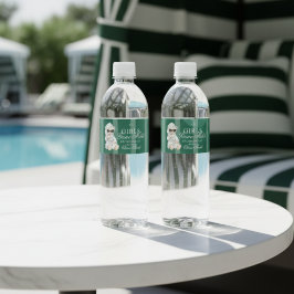 Étiquette Pour Bouteilles D'eau Girls Gone Mild Spa Bear Bachelorette