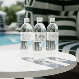 Étiquette Pour Bouteilles D'eau Girls Gone Mild Spa Bear Bachelorette