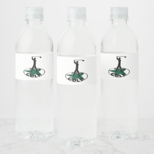 Étiquette Pour Bouteilles D'eau Golf - un jeu merveilleux