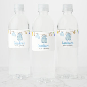 Étiquette Pour Bouteilles D'eau Le Baby shower de la Popsicle