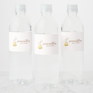 Étiquette Pour Bouteilles D'eau Little Honey Baby shower