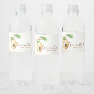 Étiquette Pour Bouteilles D'eau Little Honey Bee Baby shower