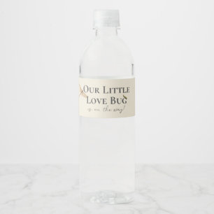 Étiquette Pour Bouteilles D'eau Little Love Baby shower Bug