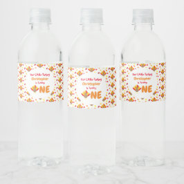 Étiquette Pour Bouteilles D'eau Little Turkey 1er anniversaire