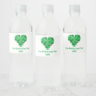 Étiquette Pour Bouteilles D'eau Lucky In Love, Événement Mariage