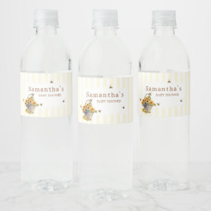 Étiquette Pour Bouteilles D'eau Maman to Bee Baby shower