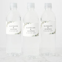 Mariage d'eucalyptus aquarelle